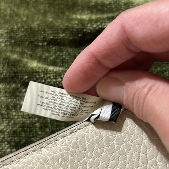 Kate Spade Ivory and Black Leather Crossbody Purse - Picture 10 of 10